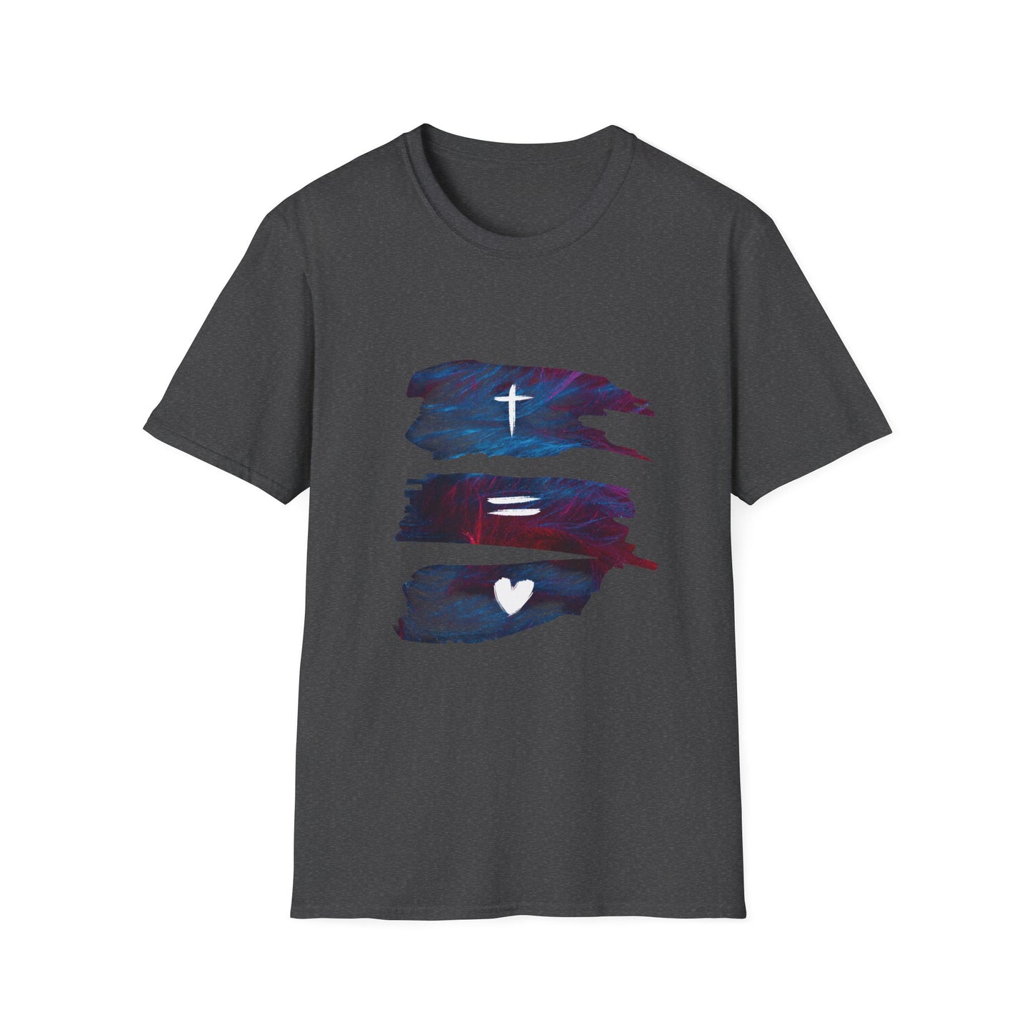 Inspirational Faith & Love Unisex Softstyle T-Shirt