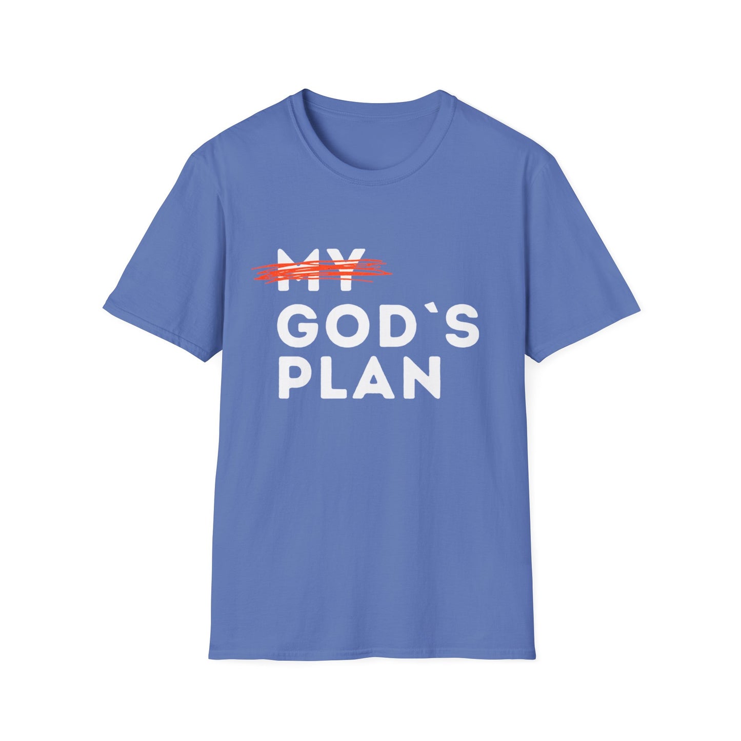 Unisex Softstyle T-Shirt - 'God's Plan' Graphic Tee