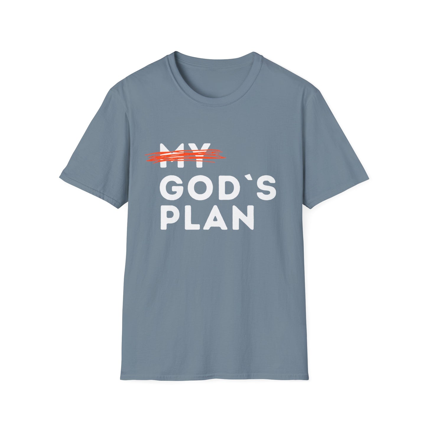 Unisex Softstyle T-Shirt - 'God's Plan' Graphic Tee