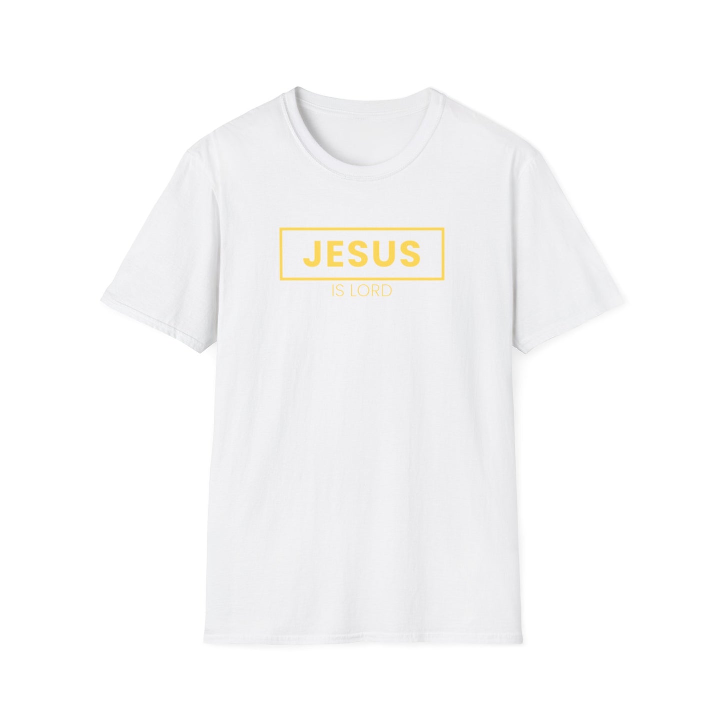 Jesus Is Lord Unisex Softstyle T-Shirt - Faith Statement Tee