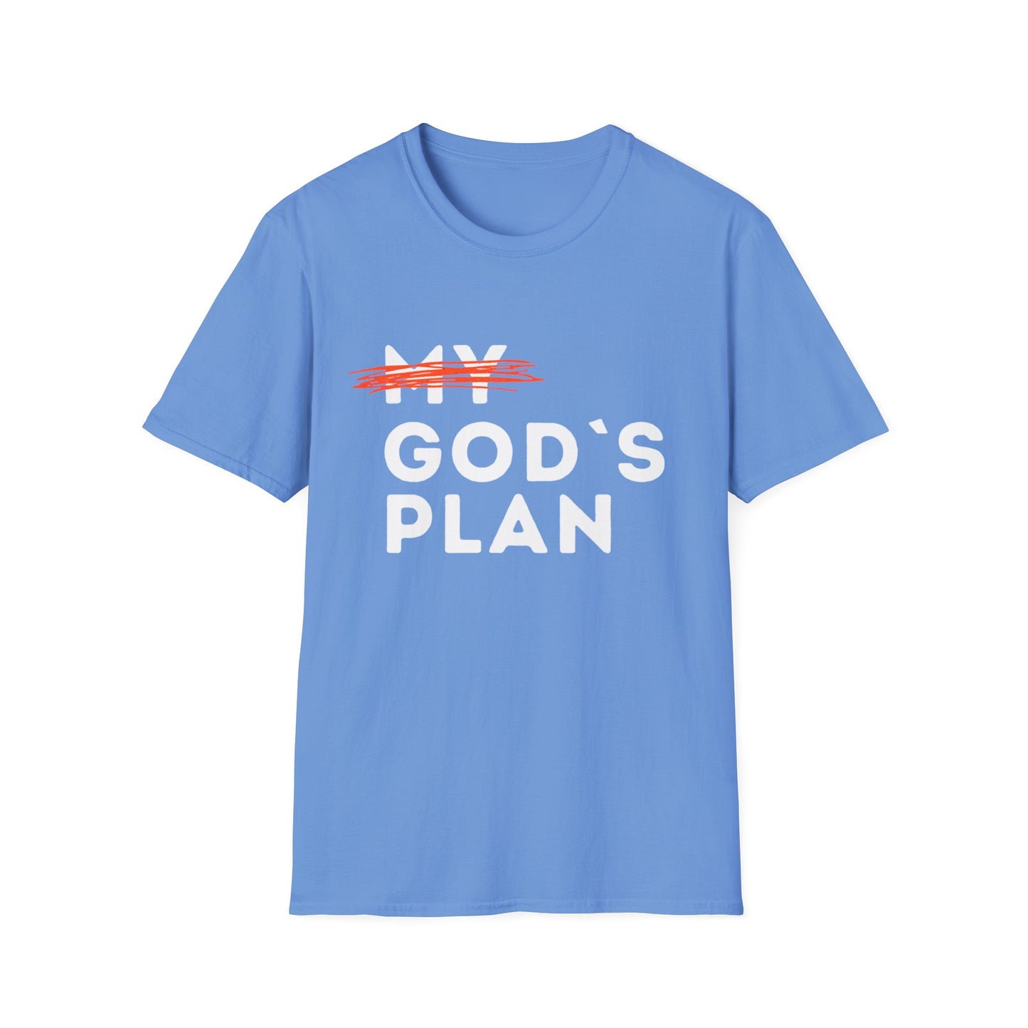 Unisex Softstyle T-Shirt - 'God's Plan' Graphic Tee