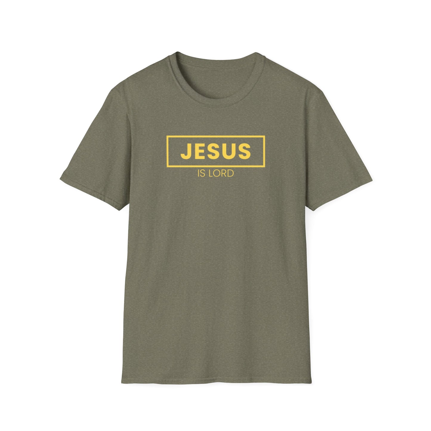 Jesus Is Lord Unisex Softstyle T-Shirt - Faith Statement Tee