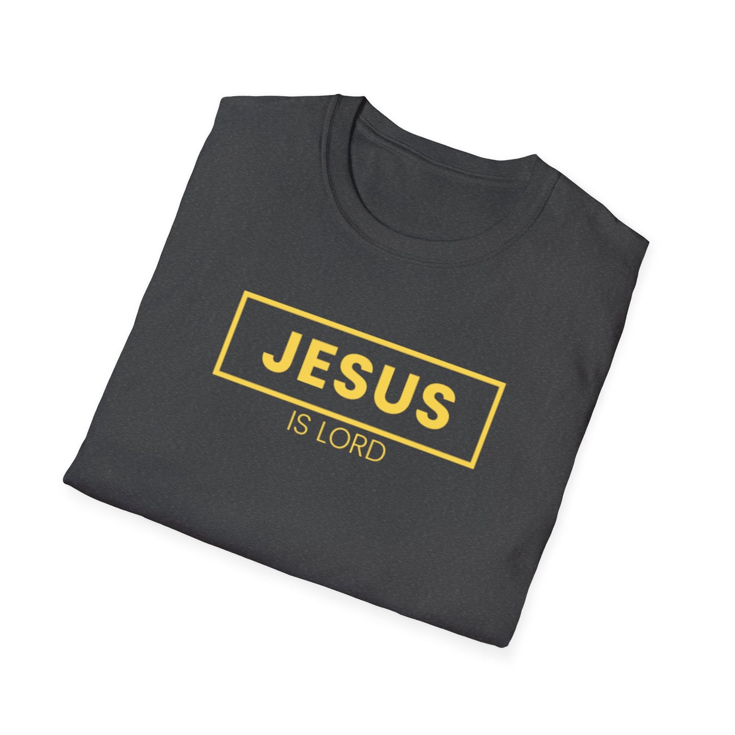 Jesus Is Lord Unisex Softstyle T-Shirt - Faith Statement Tee