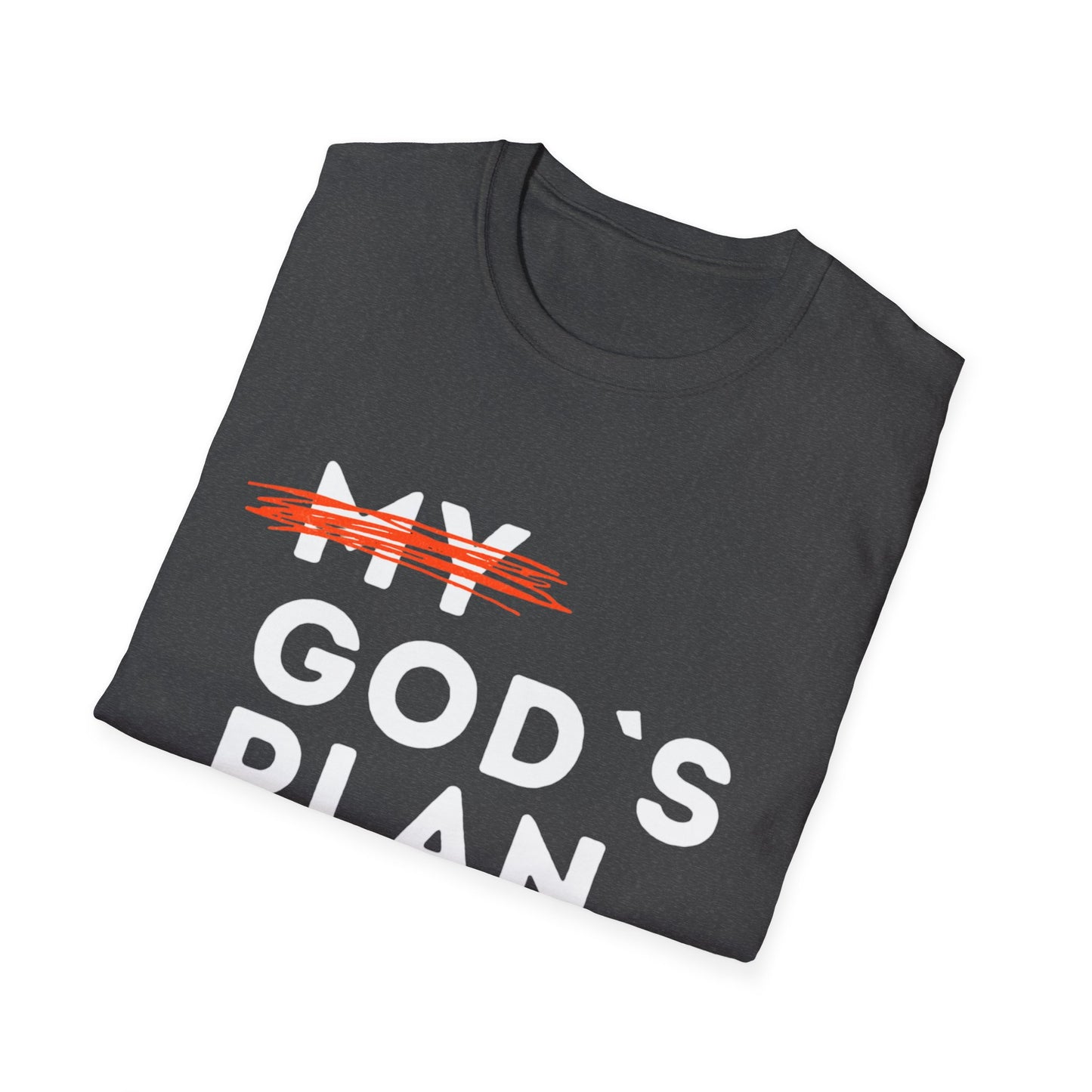Unisex Softstyle T-Shirt - 'God's Plan' Graphic Tee