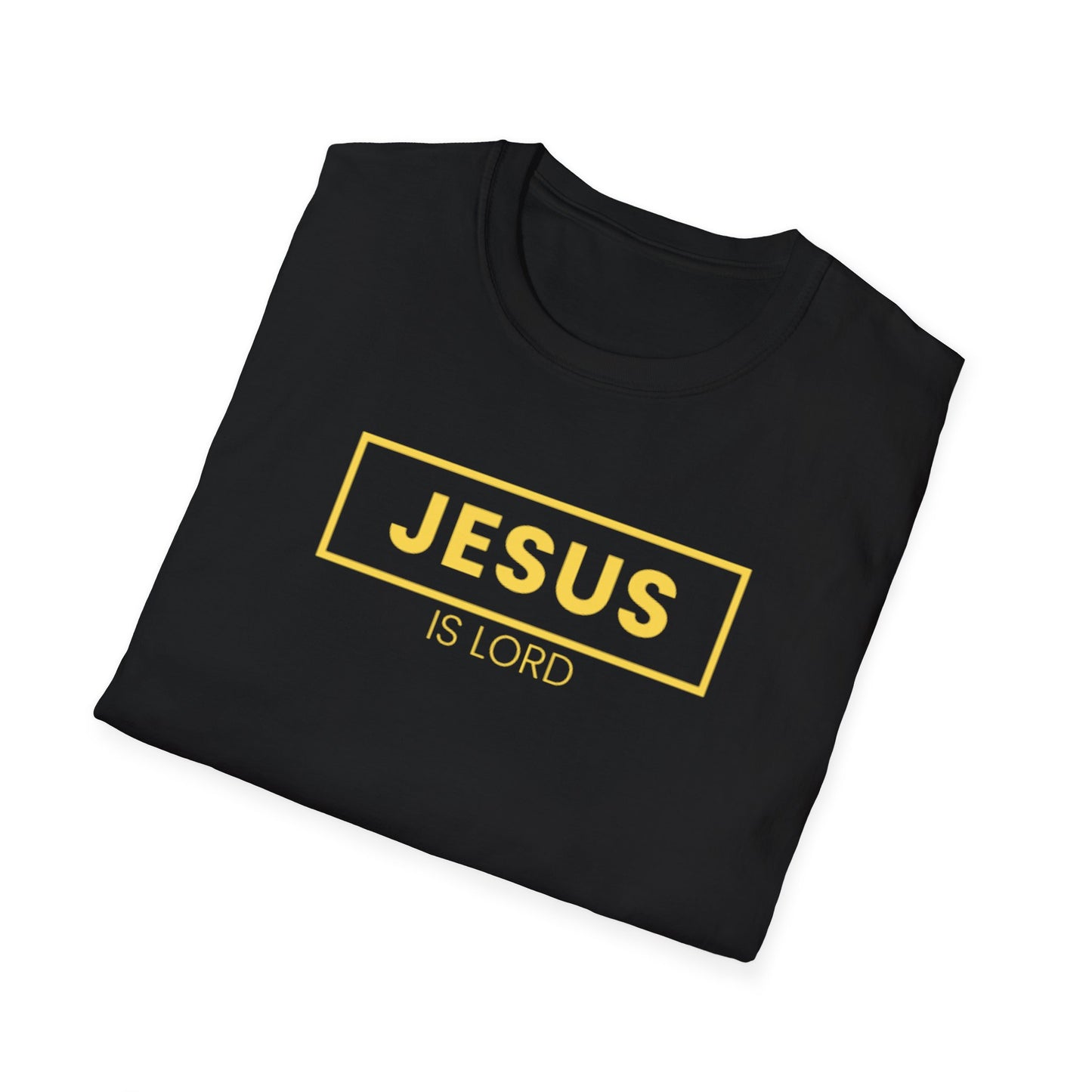 Jesus Is Lord Unisex Softstyle T-Shirt - Faith Statement Tee