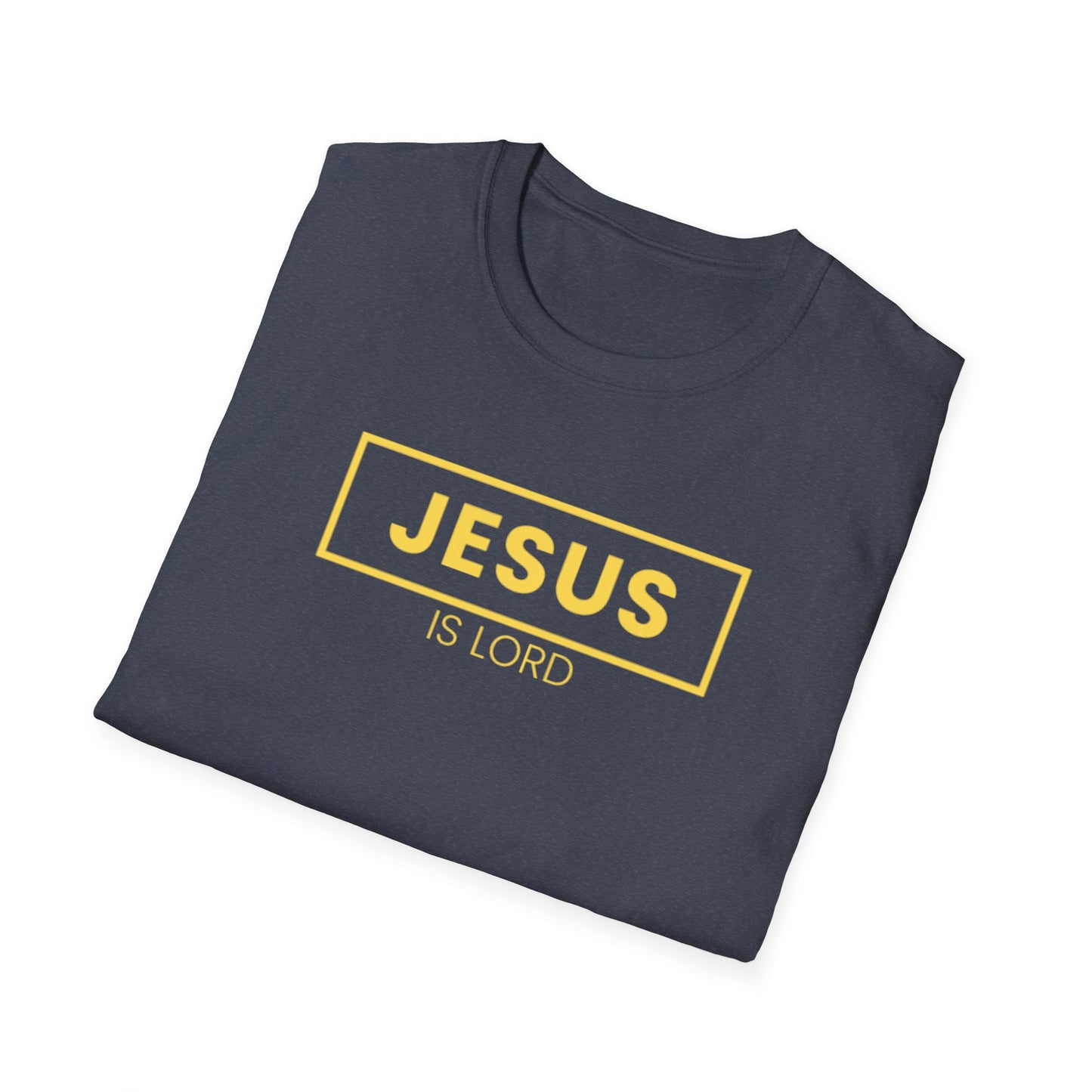Jesus Is Lord Unisex Softstyle T-Shirt - Faith Statement Tee