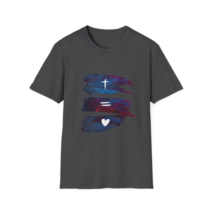 Inspirational Faith & Love Unisex Softstyle T-Shirt
