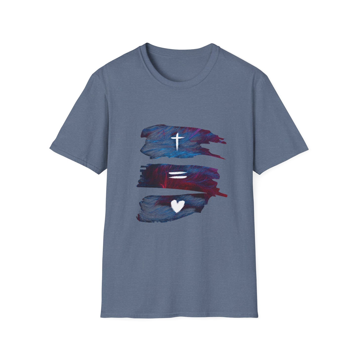 Inspirational Faith & Love Unisex Softstyle T-Shirt