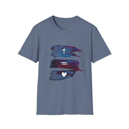 Inspirational Faith & Love Unisex Softstyle T-Shirt