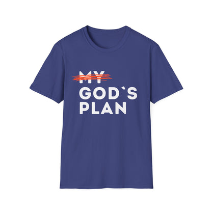 Unisex Softstyle T-Shirt - 'God's Plan' Graphic Tee