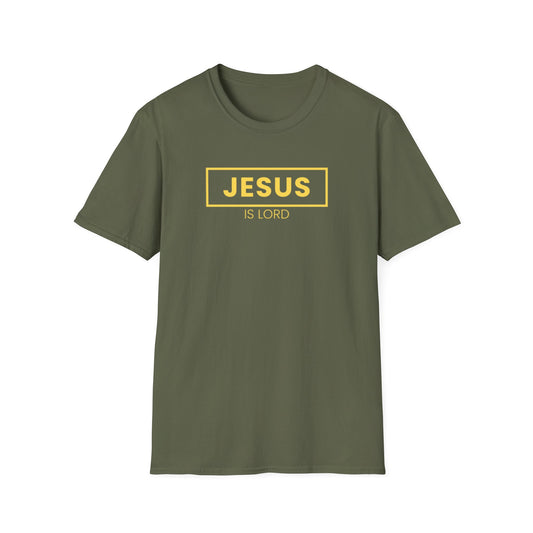 Jesus Is Lord Unisex Softstyle T-Shirt - Faith Statement Tee