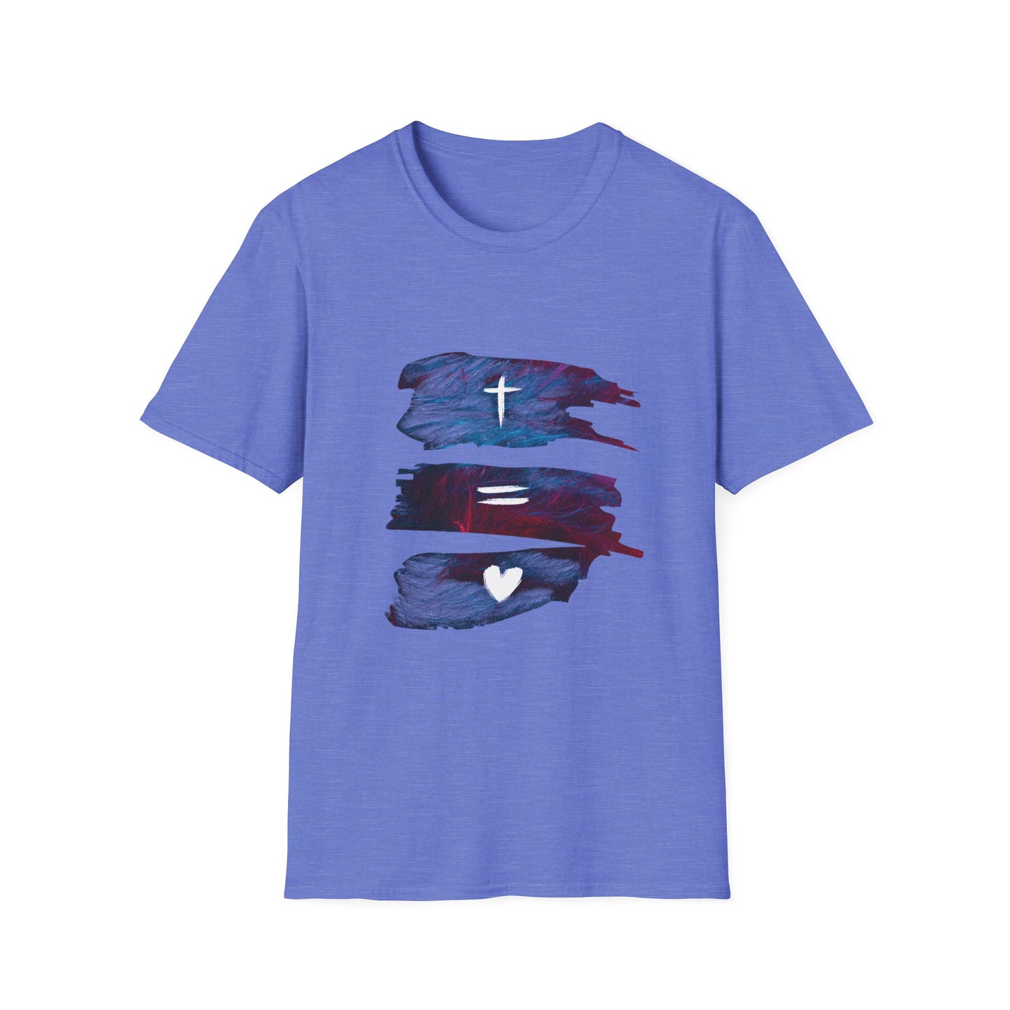 Inspirational Faith & Love Unisex Softstyle T-Shirt