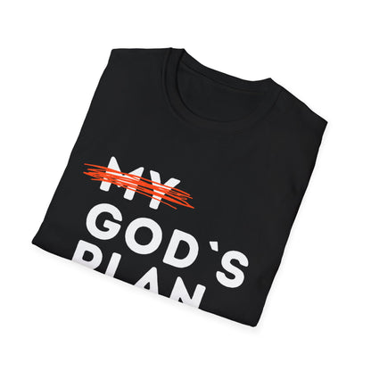 Unisex Softstyle T-Shirt - 'God's Plan' Graphic Tee