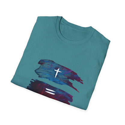 Inspirational Faith & Love Unisex Softstyle T-Shirt