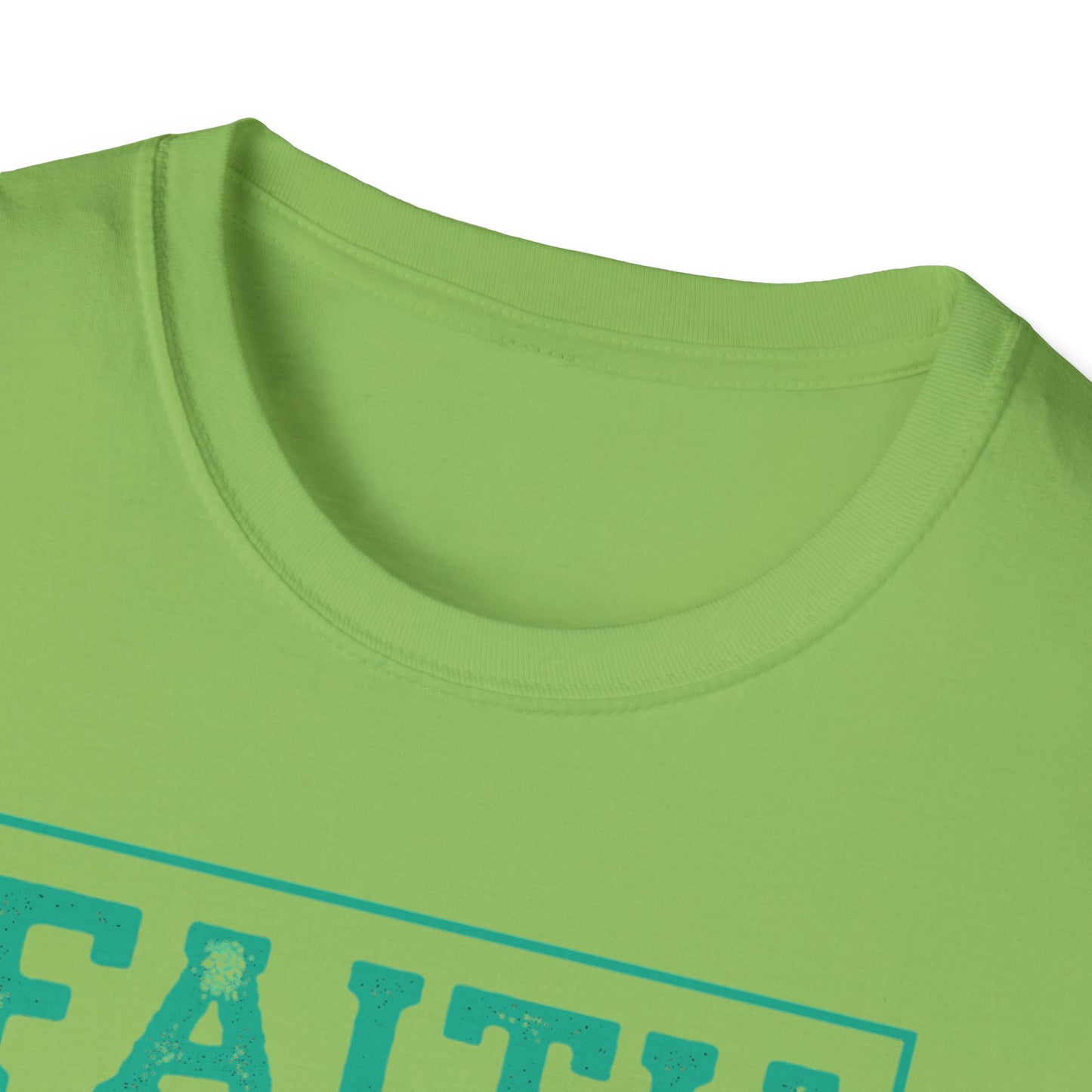 Faith Over Fear Unisex Softstyle T-Shirt – Inspirational Graphic Tee