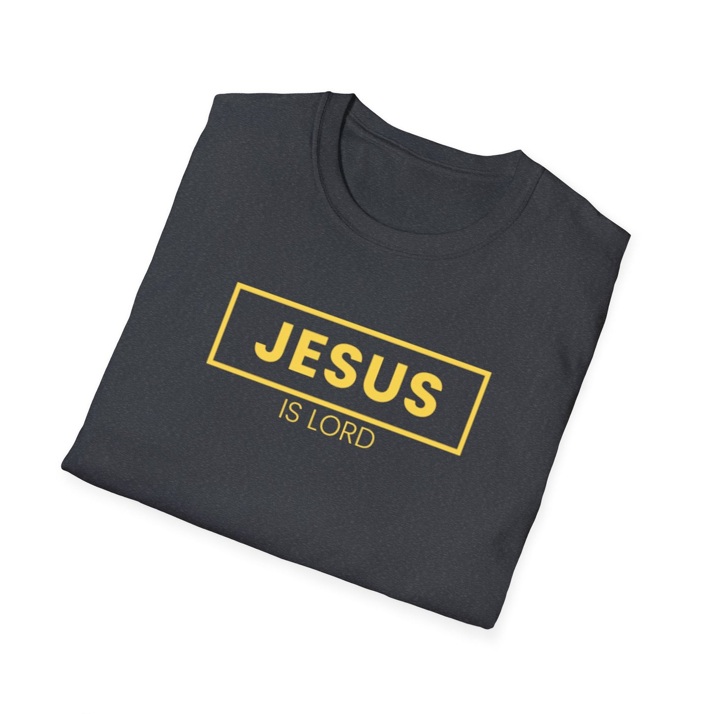 Jesus Is Lord Unisex Softstyle T-Shirt - Faith Statement Tee