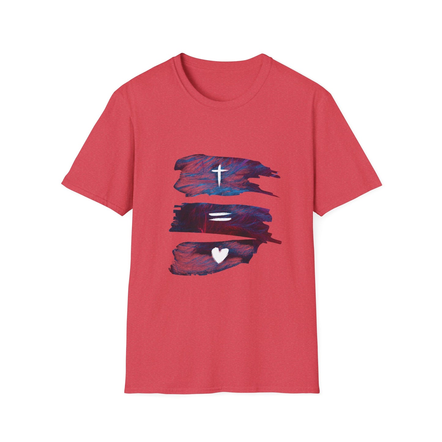 Inspirational Faith & Love Unisex Softstyle T-Shirt