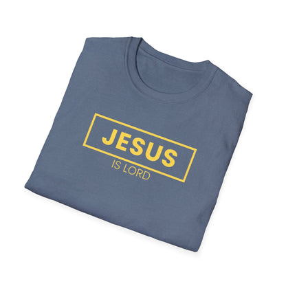Jesus Is Lord Unisex Softstyle T-Shirt - Faith Statement Tee
