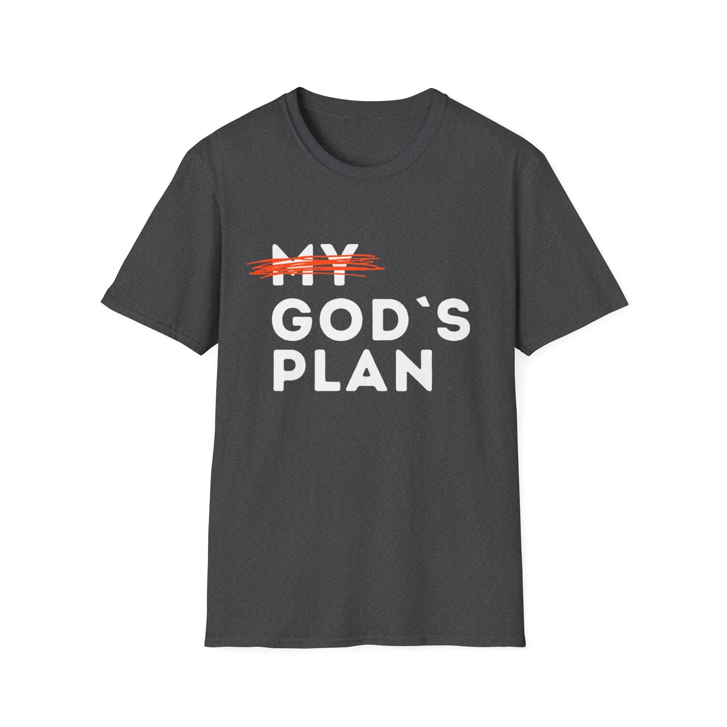 Unisex Softstyle T-Shirt - 'God's Plan' Graphic Tee