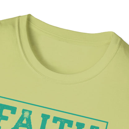 Faith Over Fear Unisex Softstyle T-Shirt – Inspirational Graphic Tee