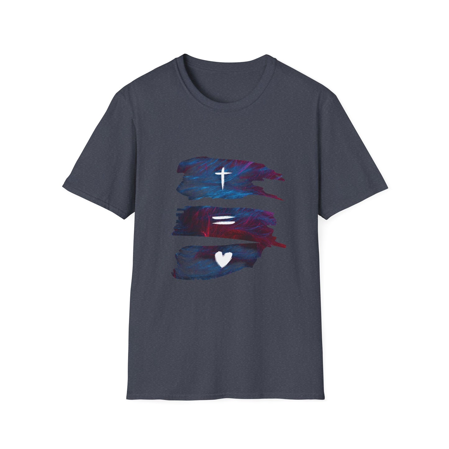 Inspirational Faith & Love Unisex Softstyle T-Shirt