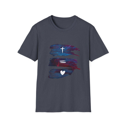 Inspirational Faith & Love Unisex Softstyle T-Shirt