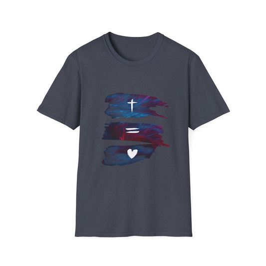 Inspirational Faith & Love Unisex Softstyle T-Shirt