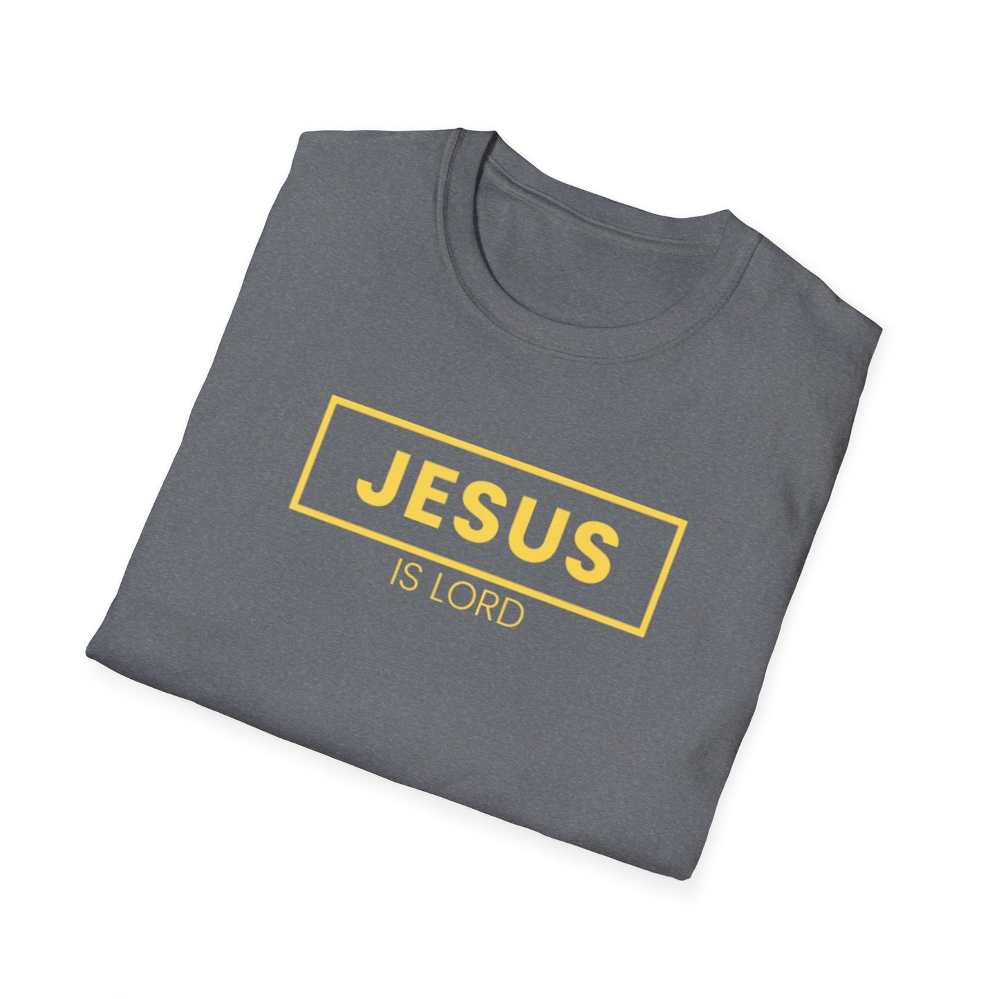 Jesus Is Lord Unisex Softstyle T-Shirt - Faith Statement Tee