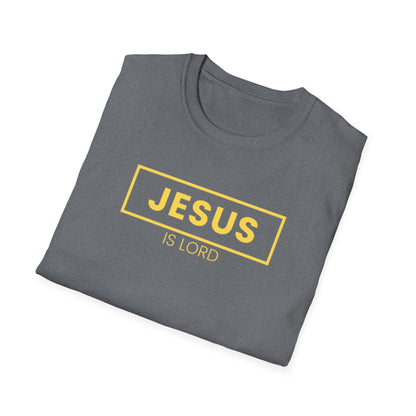 Jesus Is Lord Unisex Softstyle T-Shirt - Faith Statement Tee