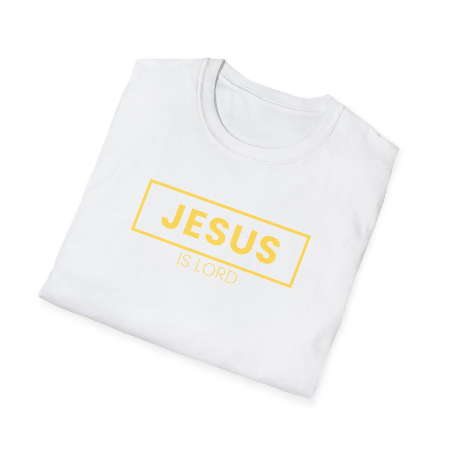 Jesus Is Lord Unisex Softstyle T-Shirt - Faith Statement Tee
