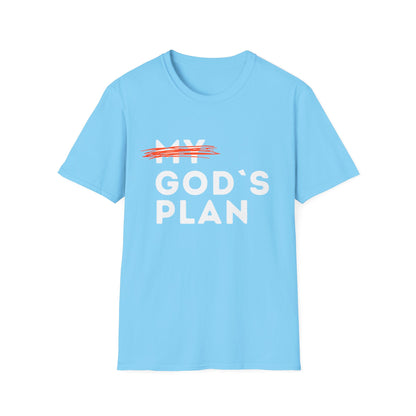 Unisex Softstyle T-Shirt - 'God's Plan' Graphic Tee