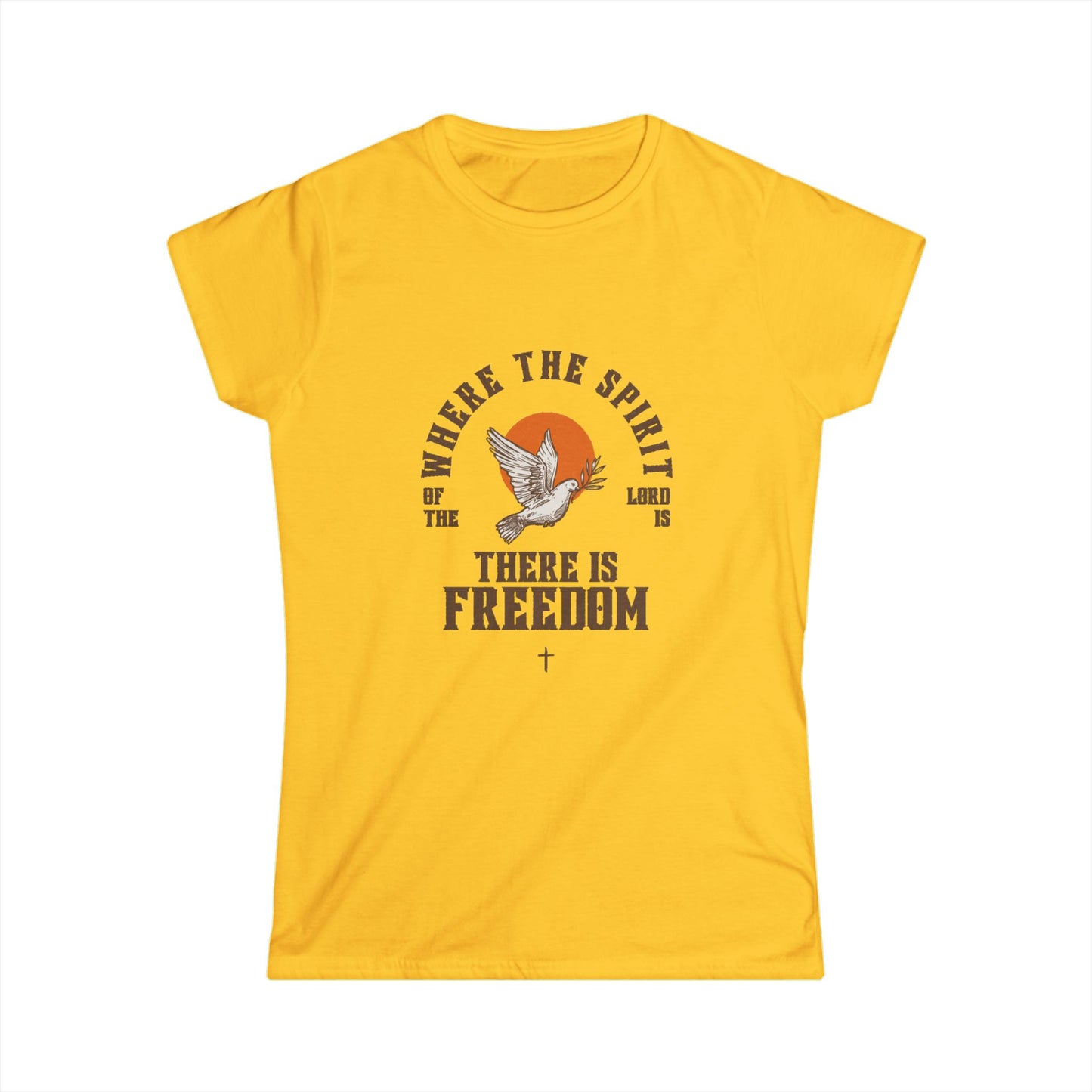 Women's Spiritual Freedom Tee - Where the Spirit of the Lord Is