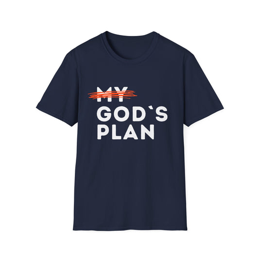 Unisex Softstyle T-Shirt - 'God's Plan' Graphic Tee