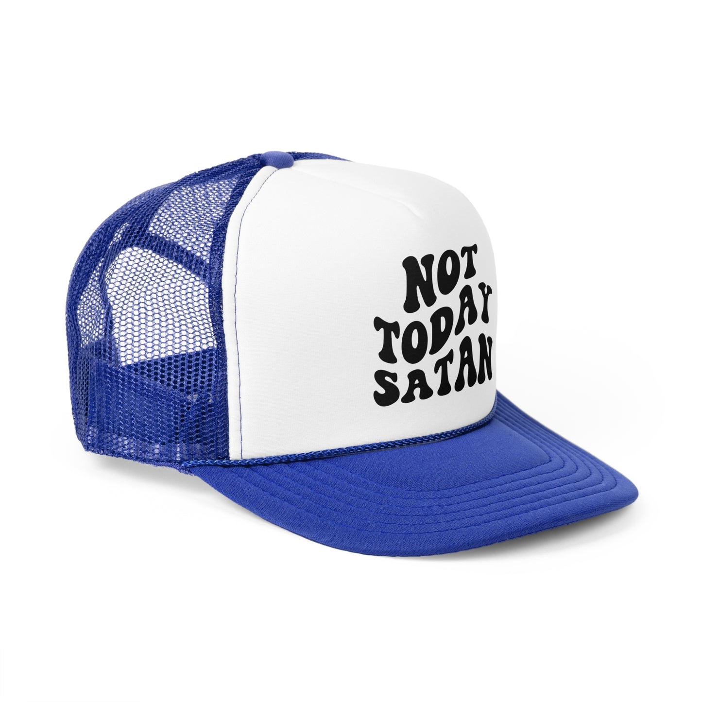 Funny Not Today Satan Trucker Cap - Perfect for Casual Outings & Gifts