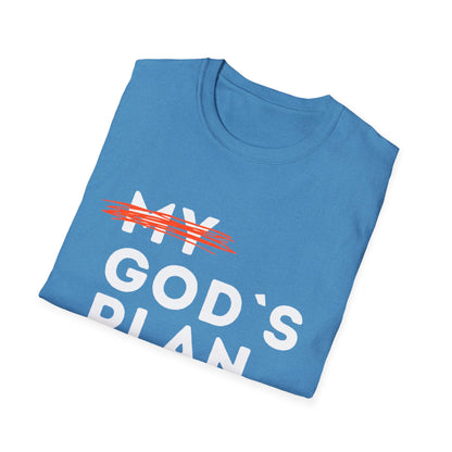 Unisex Softstyle T-Shirt - 'God's Plan' Graphic Tee
