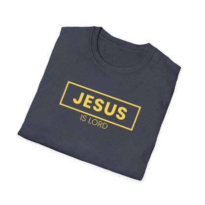 Jesus Is Lord Unisex Softstyle T-Shirt - Faith Statement Tee