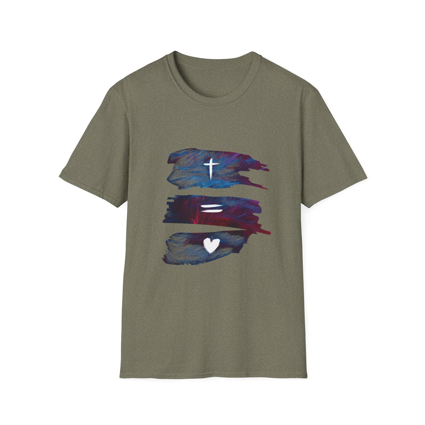 Inspirational Faith & Love Unisex Softstyle T-Shirt