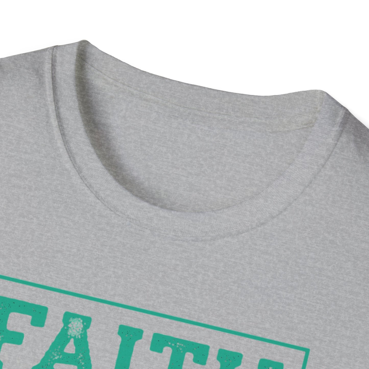 Faith Over Fear Unisex Softstyle T-Shirt – Inspirational Graphic Tee