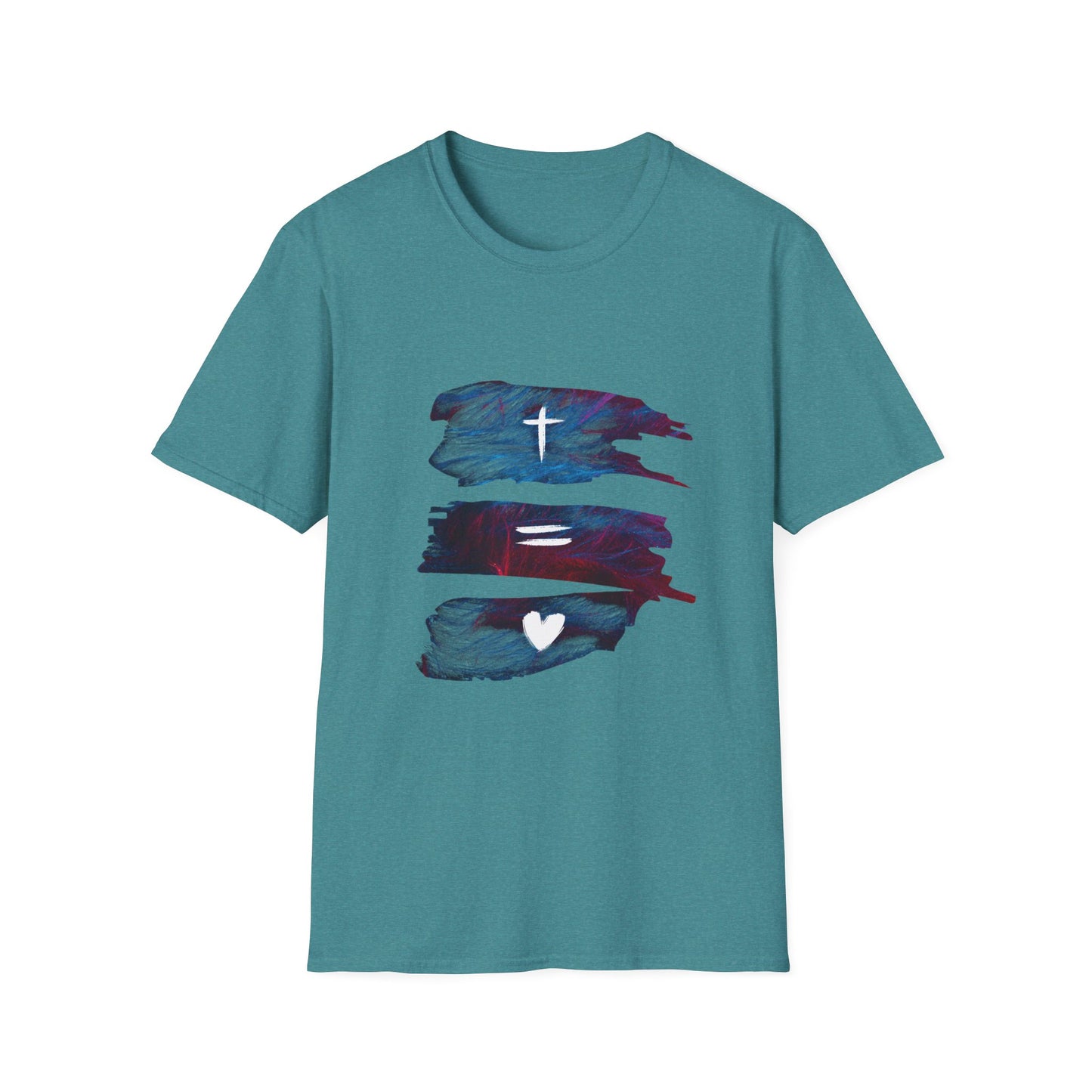 Inspirational Faith & Love Unisex Softstyle T-Shirt