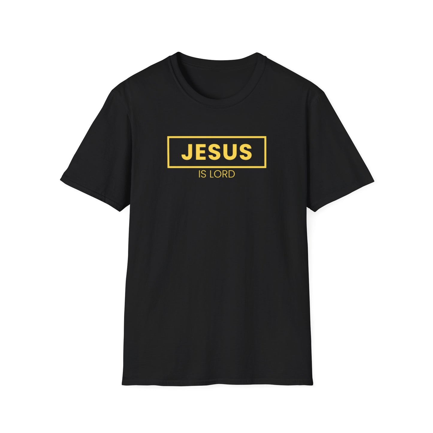 Jesus Is Lord Unisex Softstyle T-Shirt - Faith Statement Tee