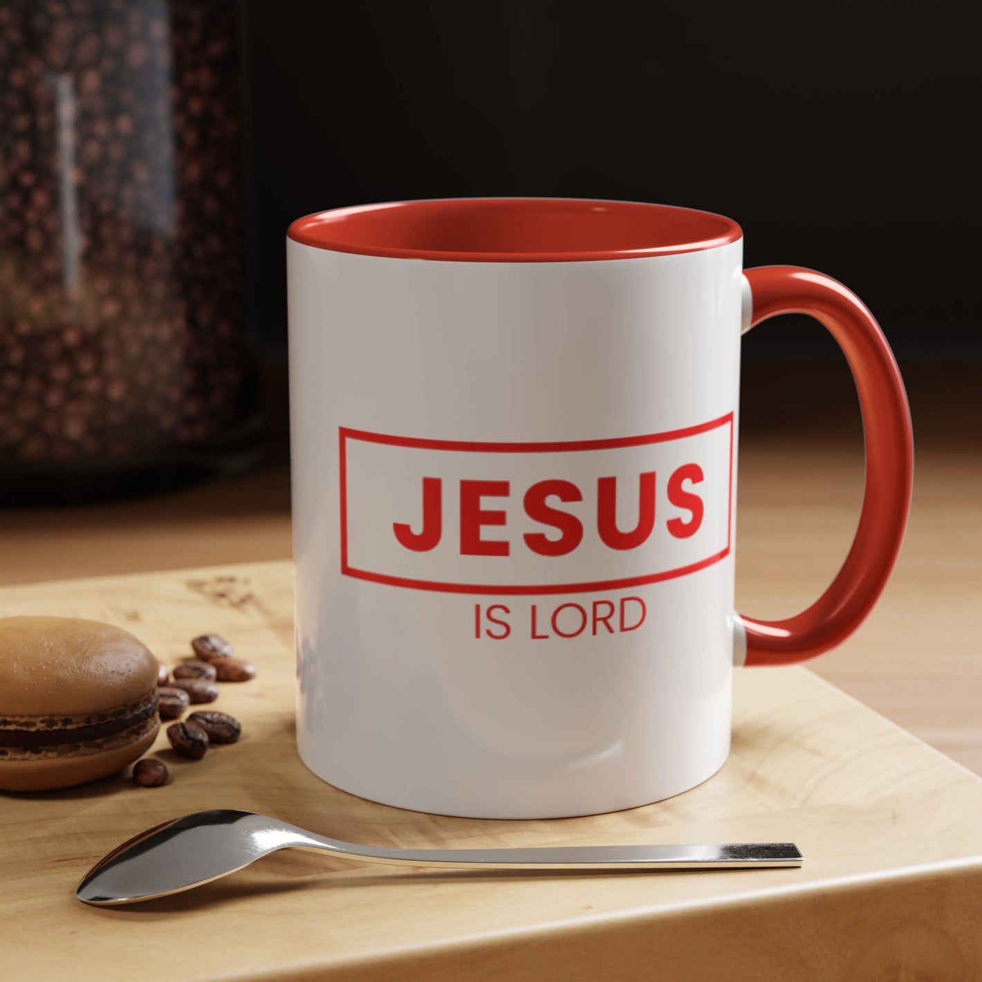 Inspirational Jesus Coffee Mug – 11oz & 15oz – Classic white ceramic mug featuring an inspirational Jesus-themed design. Available in 11oz and 15oz sizes, perfect for enjoying coffee, tea, or any hot beverage with a faith-inspired touch.